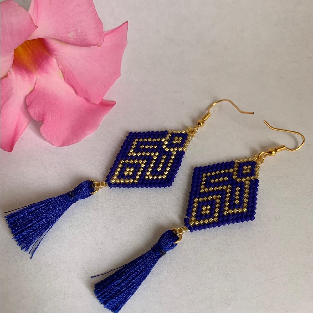 Tassel Earrings handmade🙌🏻